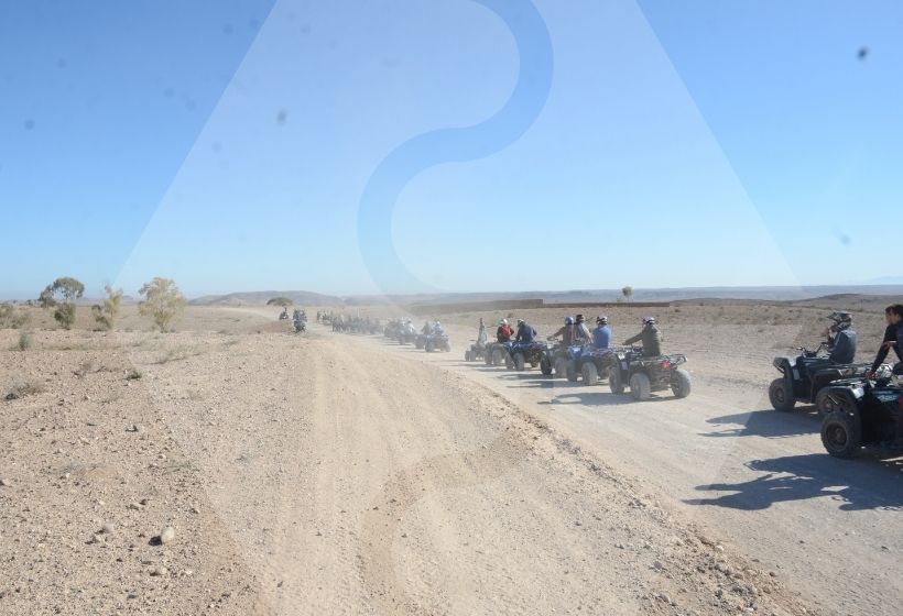 Raid Quad au désert d’Agafay