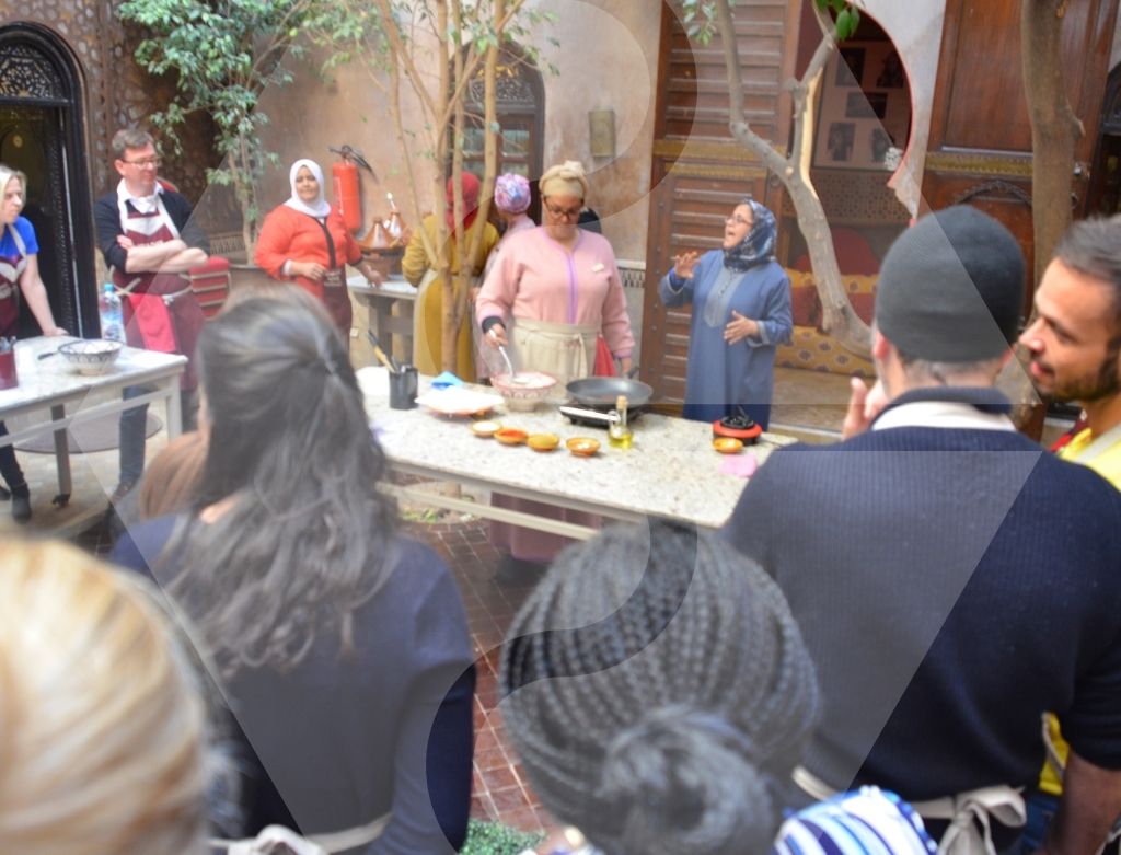 Cours de cuisine à Marrakech