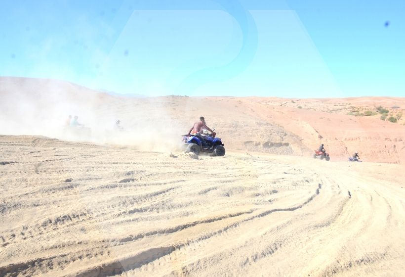 Raid Quad au désert d’Agafay