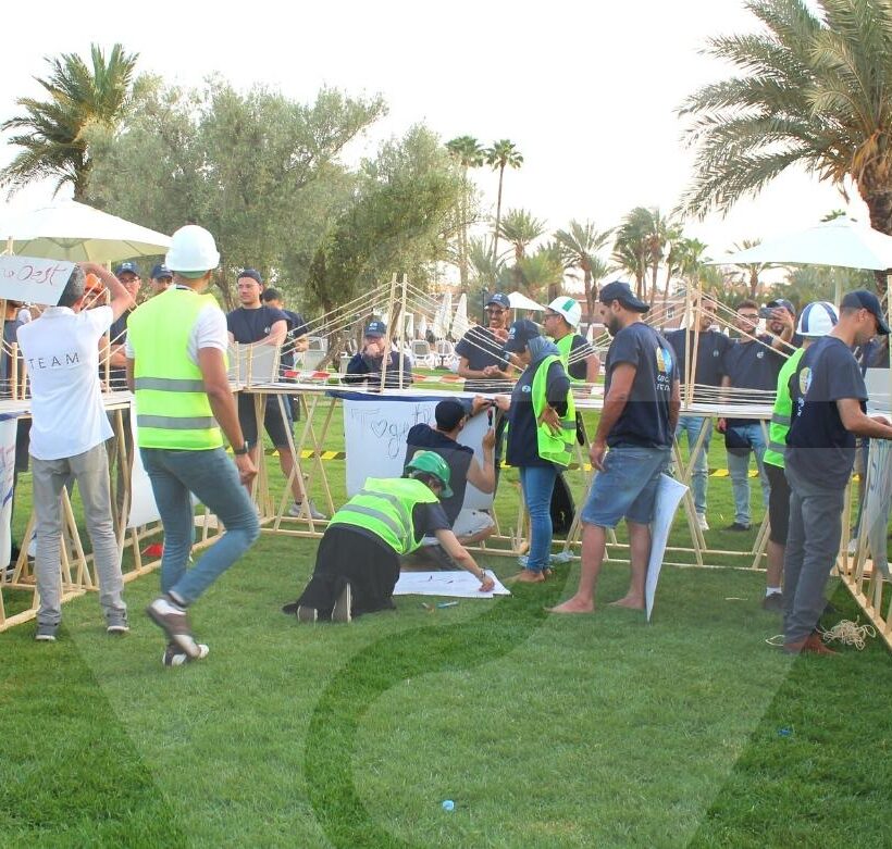 Pont de Cohésion - Marrakech Team Building