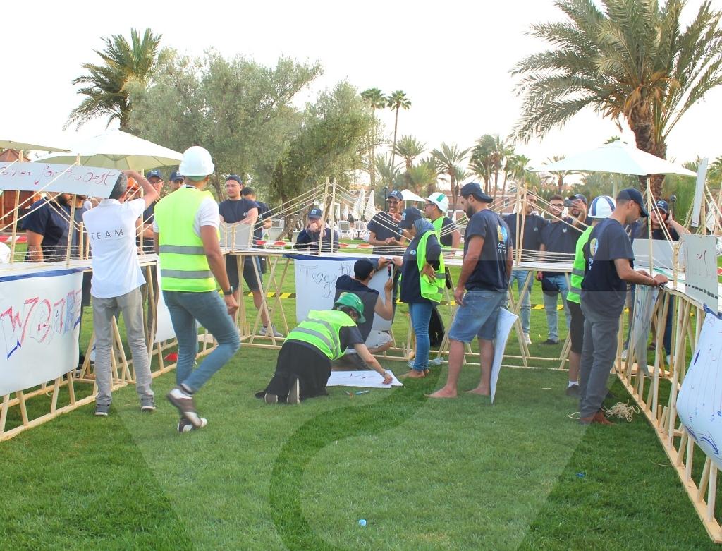 Pont de Cohésion - Marrakech Team Building